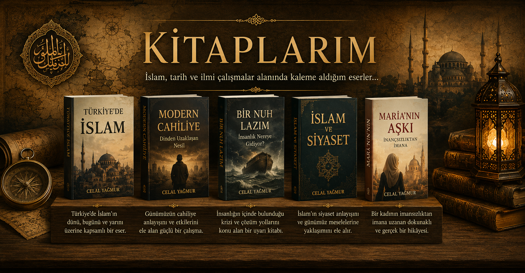 CELAL YAĞMUR'UN KİTAPLARI